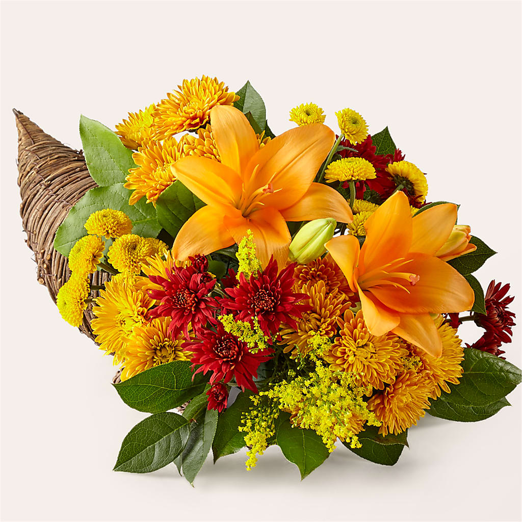 Feast of Color Cornucopia – MC SHANES FLORIST & GREENHOUSE INC, Belle Vernon PA