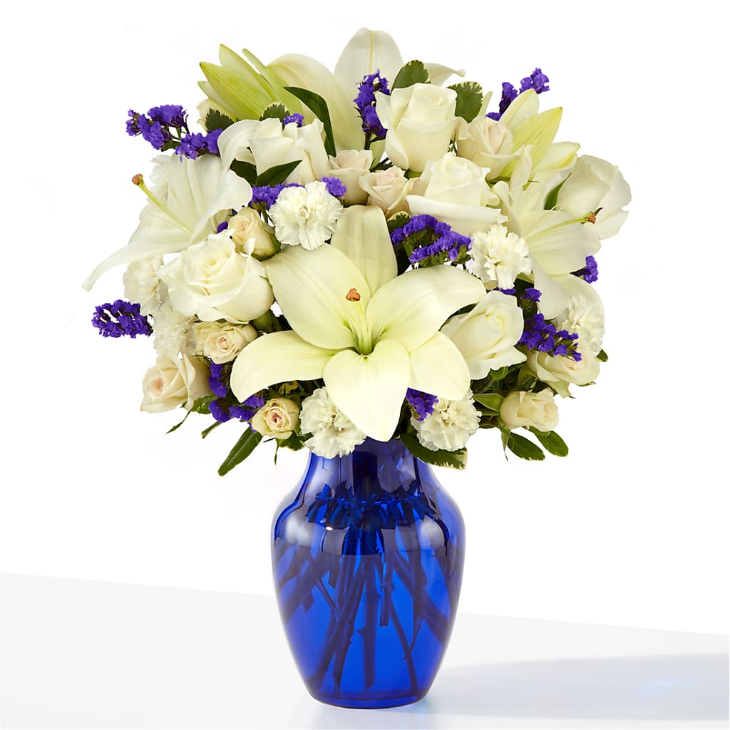 Sapphire Rush Bouquet – MC SHANES FLORIST & GREENHOUSE INC, Belle Vernon PA