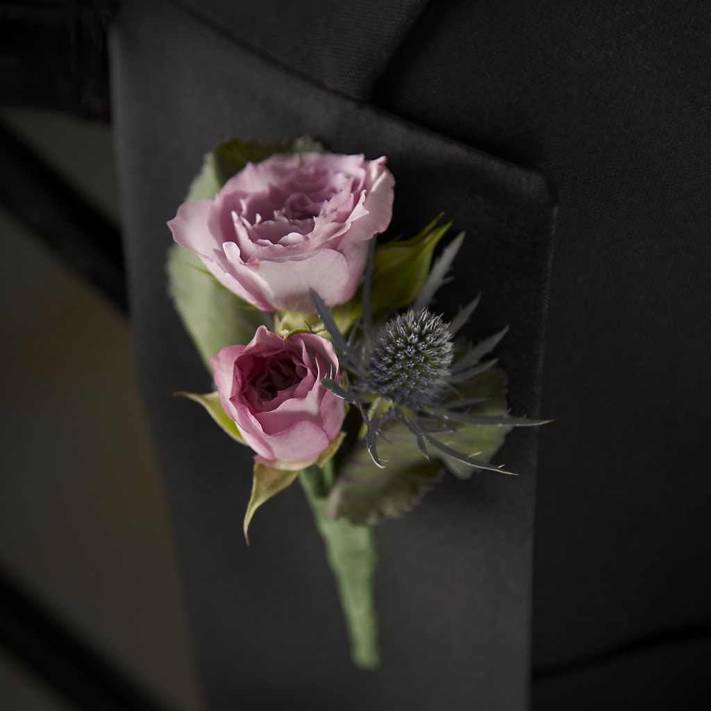Veronica Boutonniere – MC SHANES FLORIST & GREENHOUSE INC, Belle Vernon PA