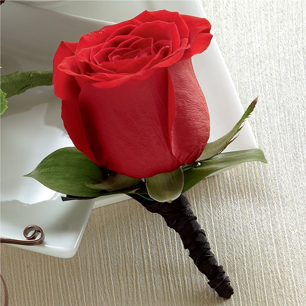 Red Rose Boutonniere – MC SHANES FLORIST & GREENHOUSE INC, Belle Vernon PA