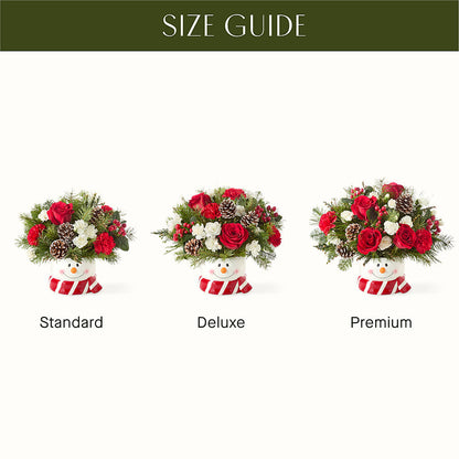 Jolly Snowman Bouquet – MC SHANES FLORIST & GREENHOUSE INC, Belle Vernon PA