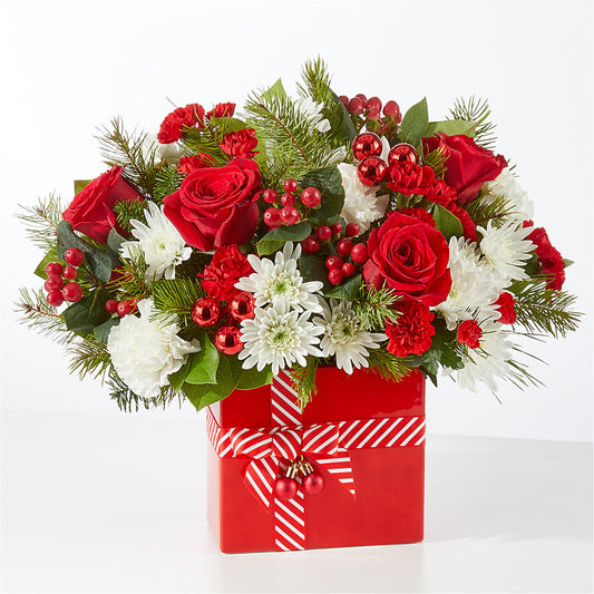 Presents Under the Tree Bouquet – MC SHANES FLORIST & GREENHOUSE INC, Belle Vernon PA