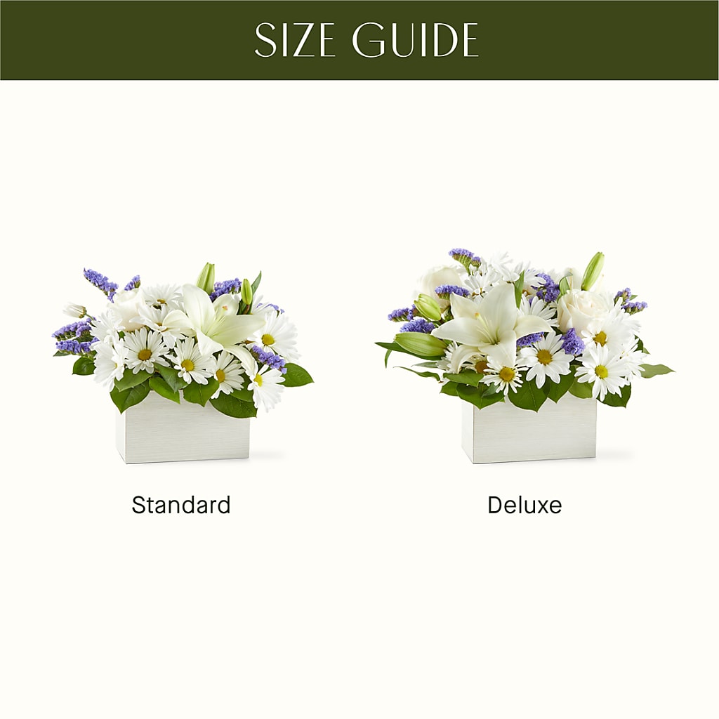 Beyond Blue Box Bouquet – MC SHANES FLORIST & GREENHOUSE INC, Belle Vernon PA