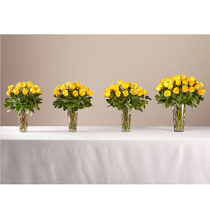 Long Stem Yellow Rose Bouquet – MC SHANES FLORIST & GREENHOUSE INC, Belle Vernon PA