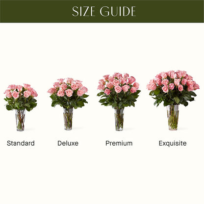 Long Stem Pink Rose Bouquet – MC SHANES FLORIST & GREENHOUSE INC, Belle Vernon PA