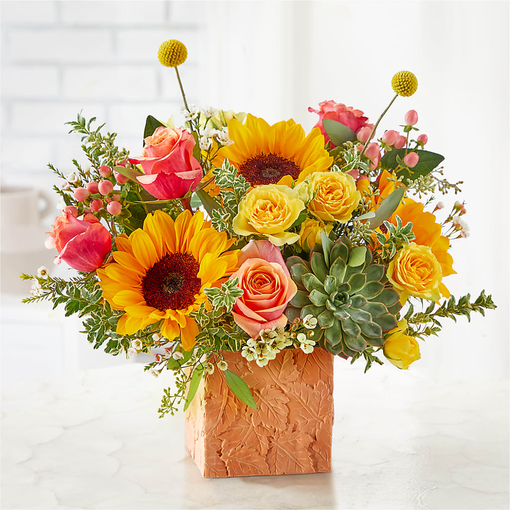 Sunflower Season Bouquet – MC SHANES FLORIST & GREENHOUSE INC, Belle Vernon PA