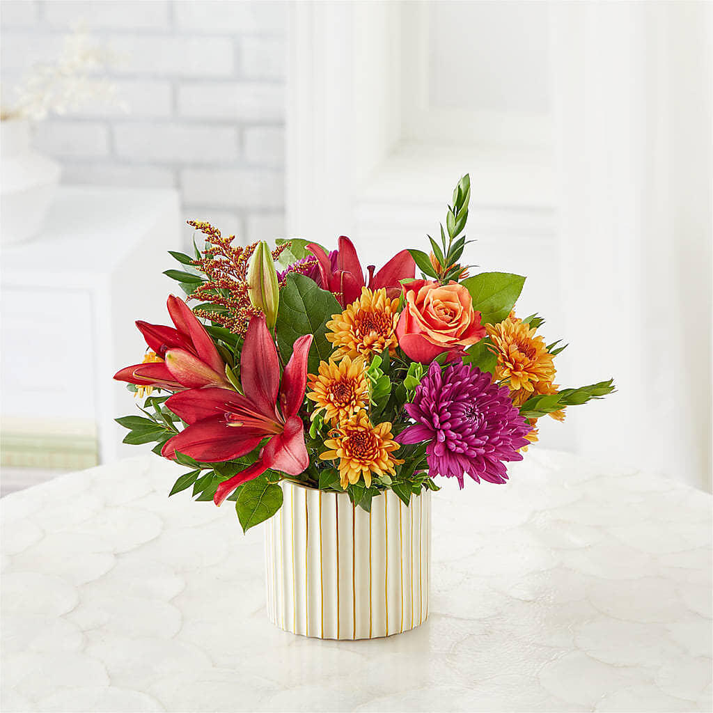 Burgundy Landscape Bouquet – MC SHANES FLORIST & GREENHOUSE INC, Belle Vernon PA