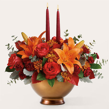 Fruits of Fall Centerpiece – MC SHANES FLORIST & GREENHOUSE INC, Belle Vernon PA