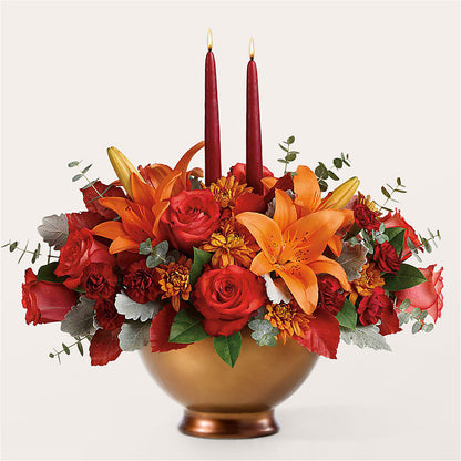 Fruits of Fall Centerpiece – MC SHANES FLORIST & GREENHOUSE INC, Belle Vernon PA