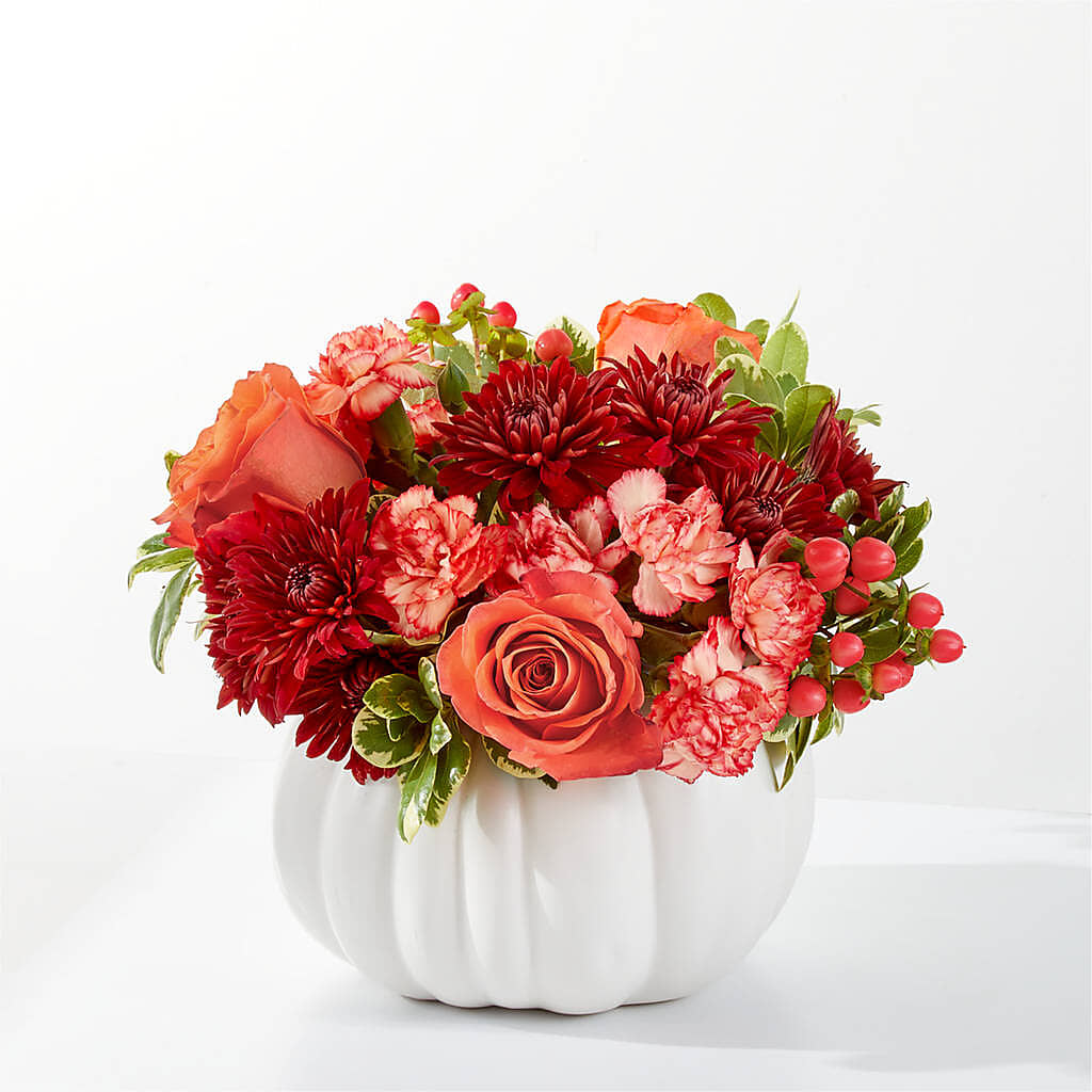Autumn Air Pumpkin Bouquet – MC SHANES FLORIST & GREENHOUSE INC, Belle Vernon PA