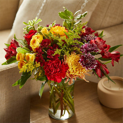 Fall Delight – A Florist Original – MC SHANES FLORIST & GREENHOUSE INC, Belle Vernon PA