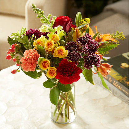 Fall Delight – A Florist Original – MC SHANES FLORIST & GREENHOUSE INC, Belle Vernon PA