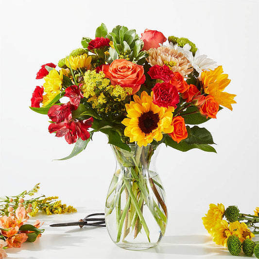 Fall Delight – A Florist Original – MC SHANES FLORIST & GREENHOUSE INC, Belle Vernon PA