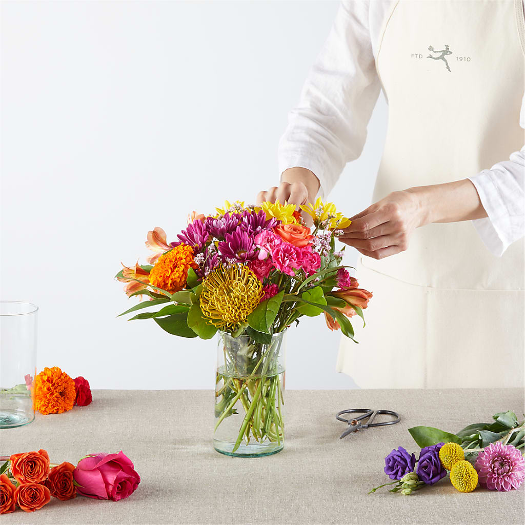 Feast of Color – A Florist Original – MC SHANES FLORIST & GREENHOUSE INC, Belle Vernon PA