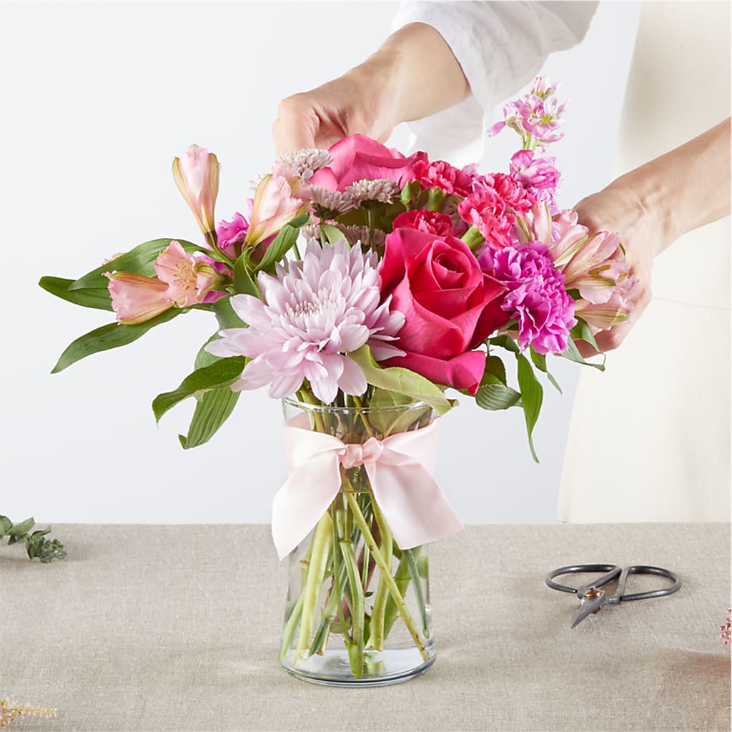Pink Ribbon - A Florist Original – MC SHANES FLORIST & GREENHOUSE INC, Belle Vernon PA