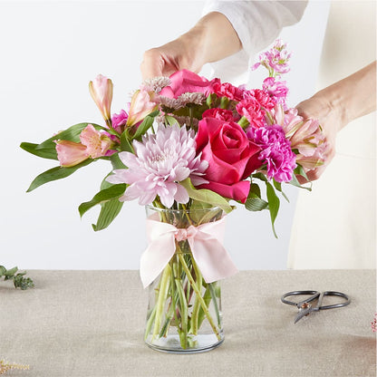 Pink Ribbon - A Florist Original – MC SHANES FLORIST & GREENHOUSE INC, Belle Vernon PA