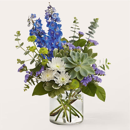 Cerulean Waves Bouquet – MC SHANES FLORIST & GREENHOUSE INC, Belle Vernon PA