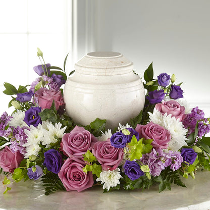 Blooming Sympathy Cremation Adornment – MC SHANES FLORIST & GREENHOUSE INC, Belle Vernon PA