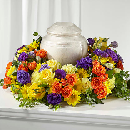 Blossoms of Remembrance Cremation Adornment – MC SHANES FLORIST & GREENHOUSE INC, Belle Vernon PA