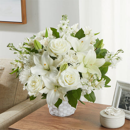 Peaceful Reflections Arrangement – MC SHANES FLORIST & GREENHOUSE INC, Belle Vernon PA