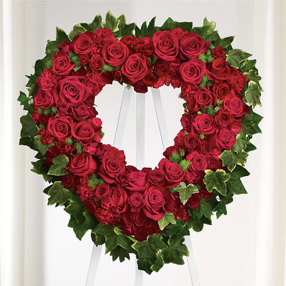 Wholehearted Standing Spray – MC SHANES FLORIST & GREENHOUSE INC, Belle Vernon PA
