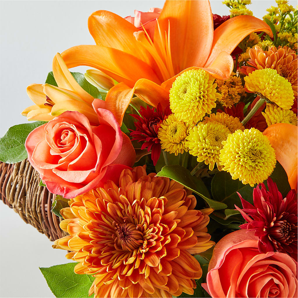 Bouquet of Blessings Cornucopia – MC SHANES FLORIST & GREENHOUSE INC, Belle Vernon PA