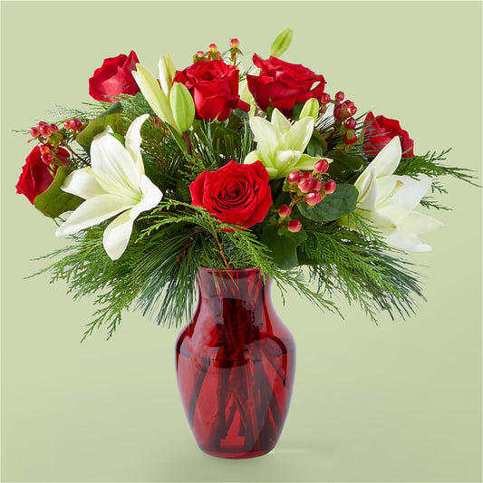 Evergreen Delight Bouquet – MC SHANES FLORIST & GREENHOUSE INC, Belle Vernon PA