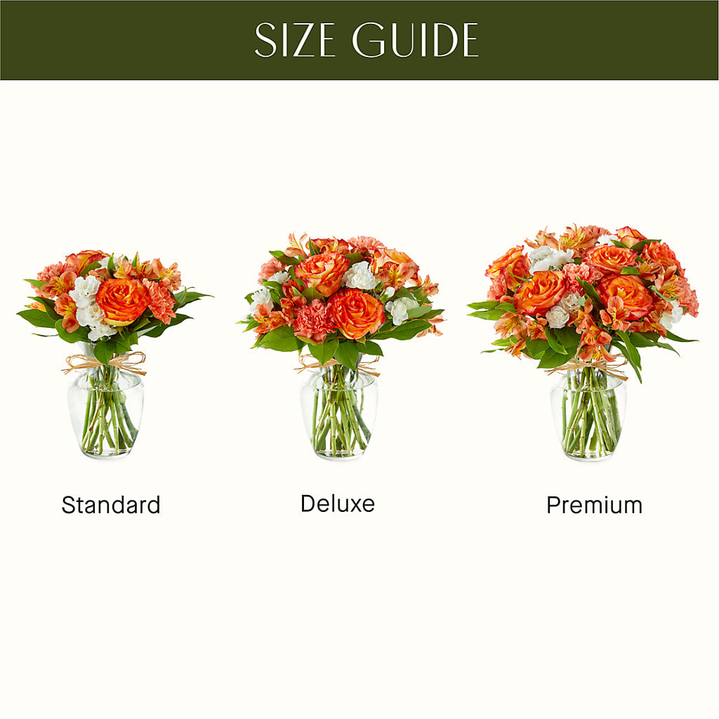 Apricot Glow Bouquet – MC SHANES FLORIST & GREENHOUSE INC, Belle Vernon PA