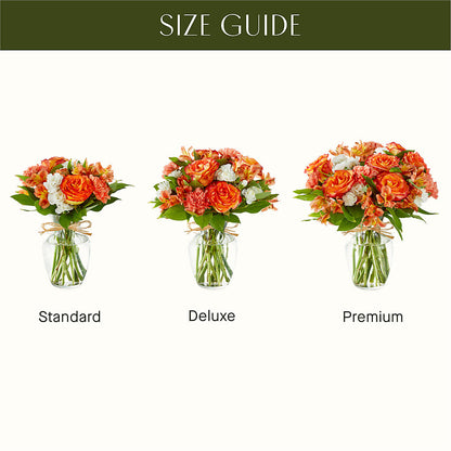 Apricot Glow Bouquet – MC SHANES FLORIST & GREENHOUSE INC, Belle Vernon PA