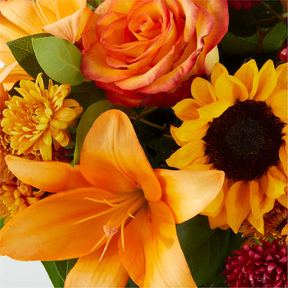 Grateful Centerpiece – MC SHANES FLORIST & GREENHOUSE INC, Belle Vernon PA