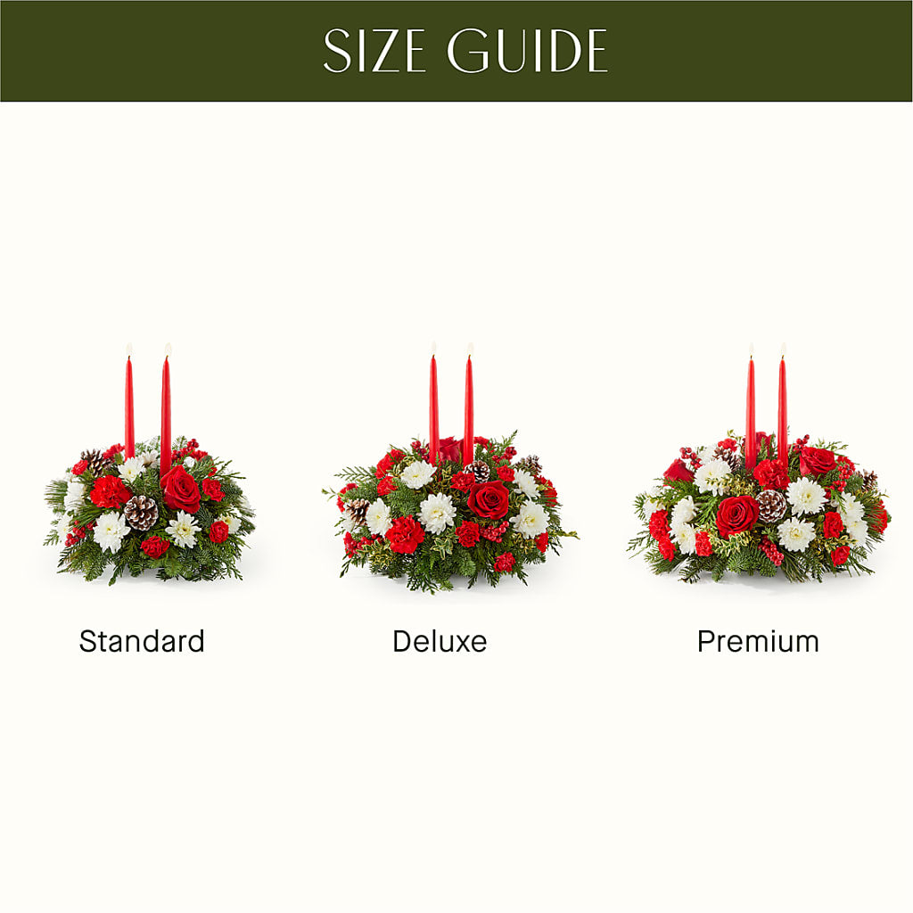 Holiday Soiree Centerpiece – MC SHANES FLORIST & GREENHOUSE INC, Belle Vernon PA