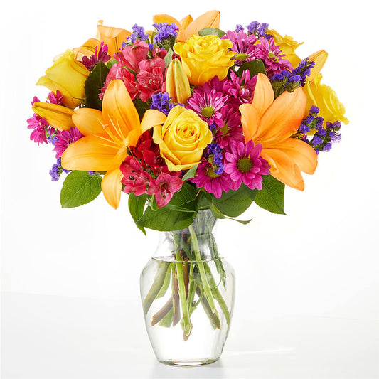Colorful Visions Bouquet – MC SHANES FLORIST & GREENHOUSE INC, Belle Vernon PA