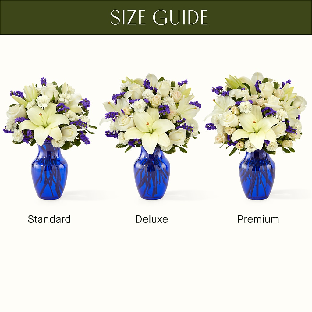 Sapphire Rush Bouquet – MC SHANES FLORIST & GREENHOUSE INC, Belle Vernon PA