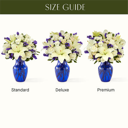 Sapphire Rush Bouquet – MC SHANES FLORIST & GREENHOUSE INC, Belle Vernon PA
