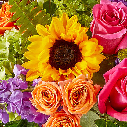Vibrant Greetings Bouquet – MC SHANES FLORIST & GREENHOUSE INC, Belle Vernon PA