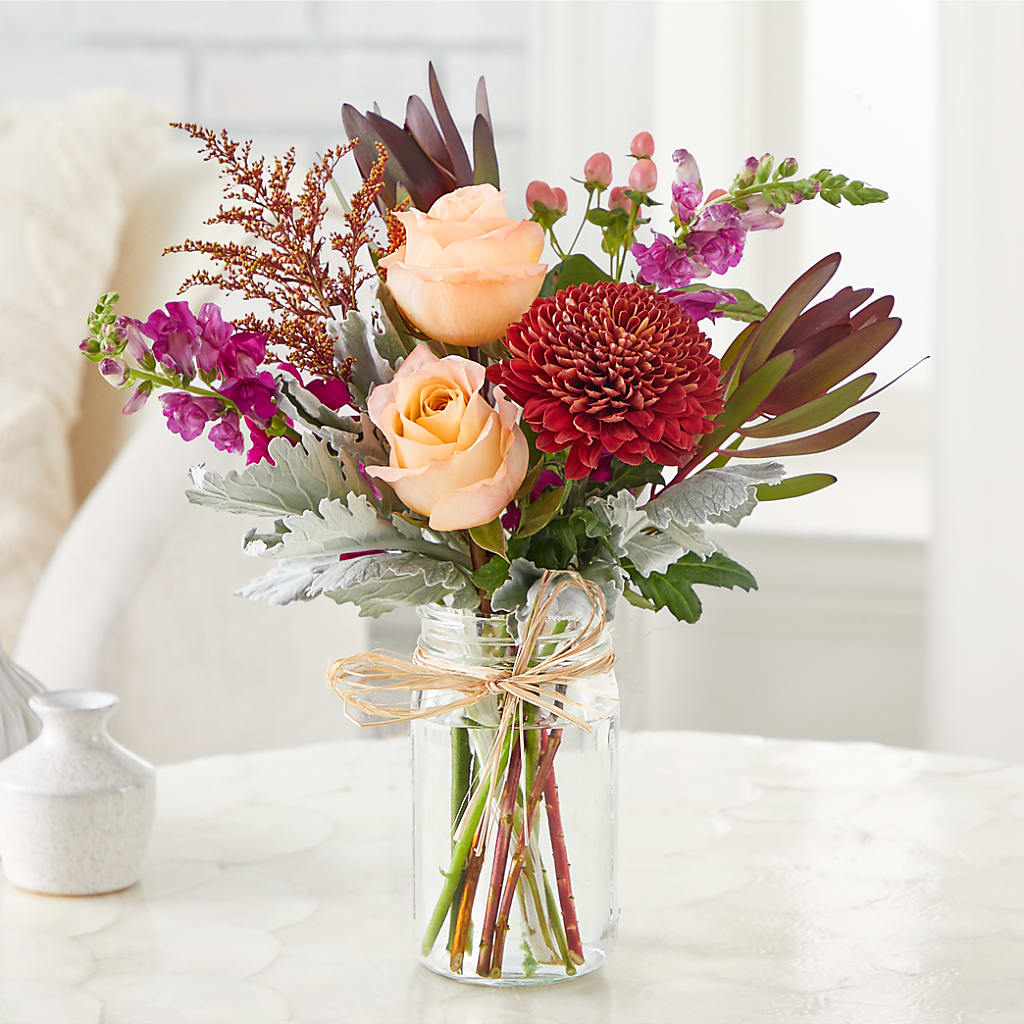 Moody Hues Bouquet – MC SHANES FLORIST & GREENHOUSE INC, Belle Vernon PA