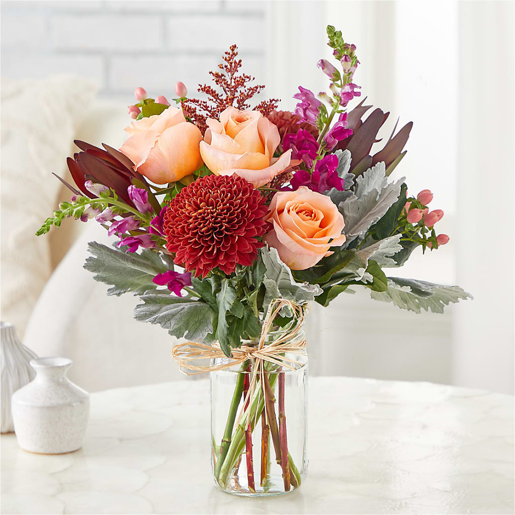Moody Hues Bouquet – MC SHANES FLORIST & GREENHOUSE INC, Belle Vernon PA