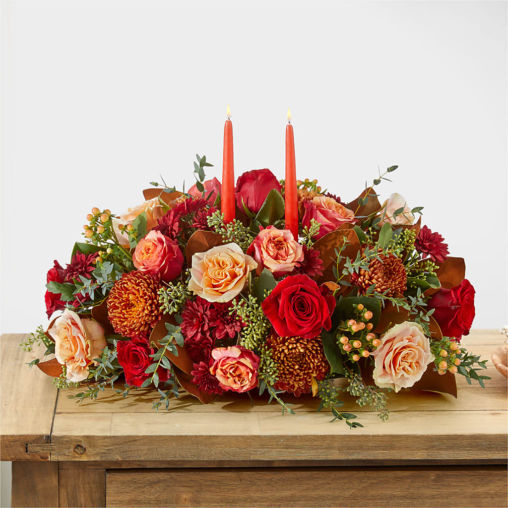Gather Near Centerpiece – MC SHANES FLORIST & GREENHOUSE INC, Belle Vernon PA