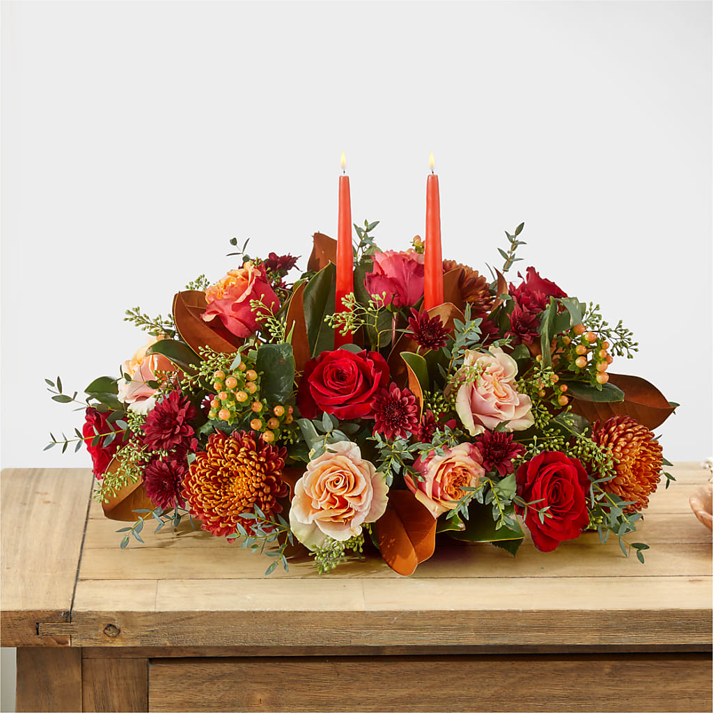 Gather Near Centerpiece – MC SHANES FLORIST & GREENHOUSE INC, Belle Vernon PA