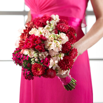 Pink Effervescence Bouquet – MC SHANES FLORIST & GREENHOUSE INC, Belle Vernon PA