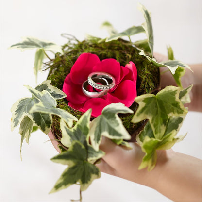 Lila Rose Ring Nest – MC SHANES FLORIST & GREENHOUSE INC, Belle Vernon PA