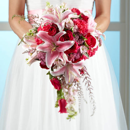 Lily & Rose Bouquet – MC SHANES FLORIST & GREENHOUSE INC, Belle Vernon PA