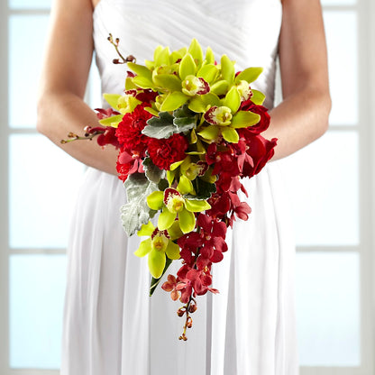 Elegant Orchid Bouquet – MC SHANES FLORIST & GREENHOUSE INC, Belle Vernon PA
